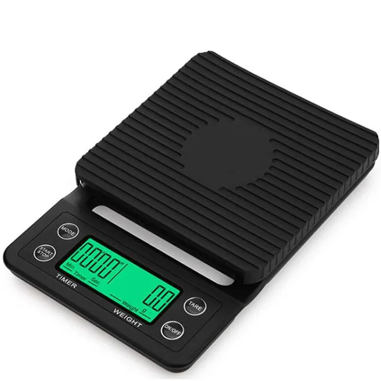 Wholesale high quality timing multifunctional hand pour coffee scale mini kitchen digital scale