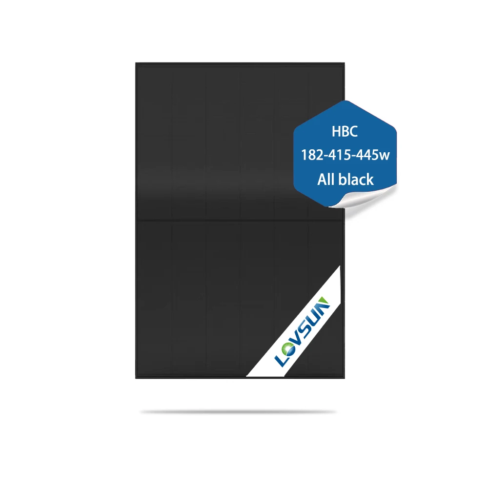 ODM/OEM Mono Solar Outdoor Panels 420w Full Black PV Panels Photovoltaic EU Solar Panels Wholesale