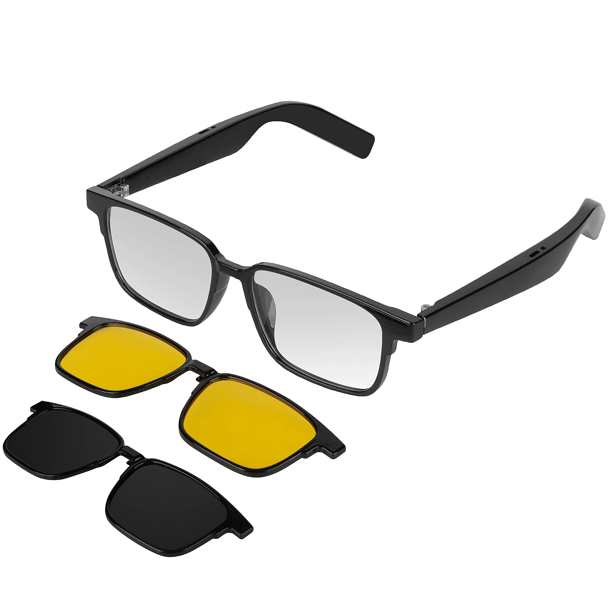 Smart Glasses Wireless Bluetooth compatible Hands-Free Calling Music Audio Sport Headset Eyewear Intelligent Eyeglasses