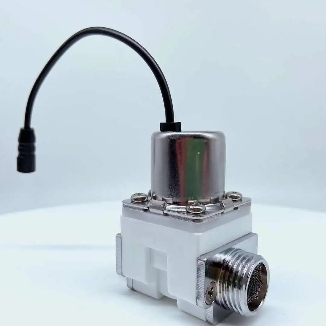  12V DC touch free auto faucet infrared sensor G1/2 inch electric latching bistabe pulse water solenoid