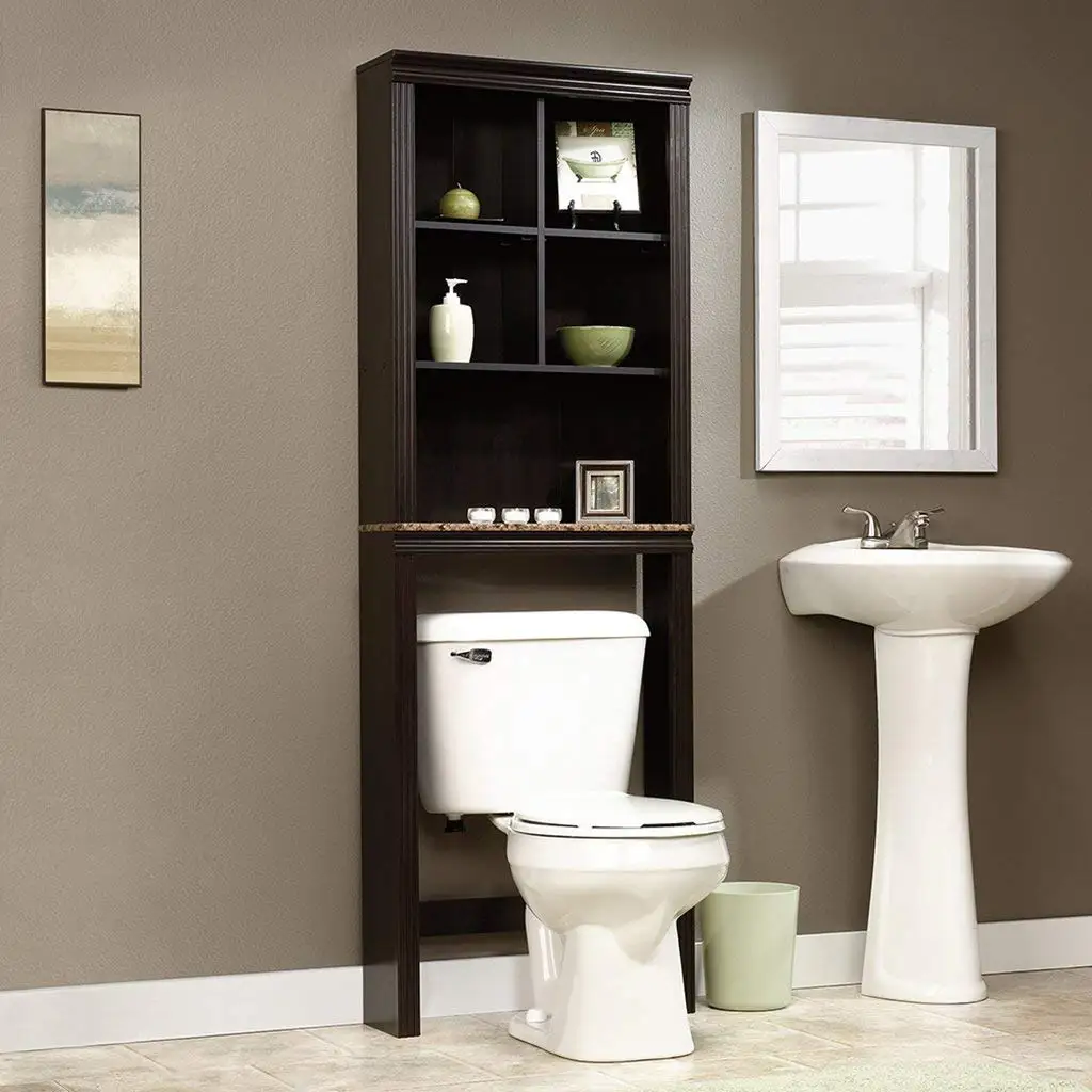 
bathroom over the toilet storage cabinet 