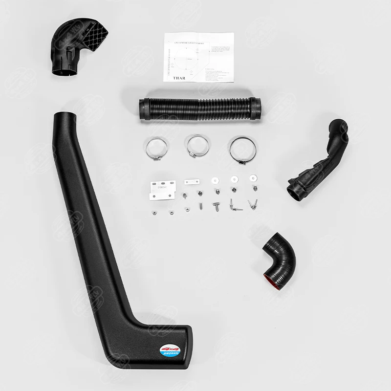 SMTHARA 4x4 Car Accessories Factory Supply Hot Selling Durable Universal Matte Black Snorkel for Thar