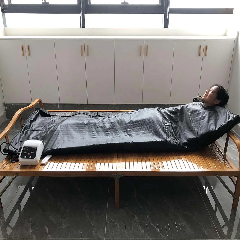 New Arrival Heat Pressure Hd Beauty Body Slimming Device Weight Loss Pressotherapy Sauna Blanket