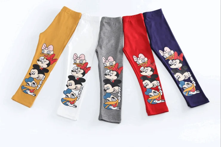 Autumn Girls Pants Warm Girls Leggings Kids Children cartoon Pants Girls Clothing For kids