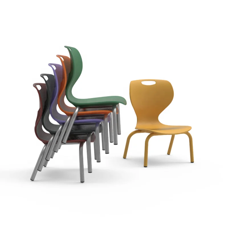 Горячая распродажа школьная мебель пластиковый стул школьный стол и