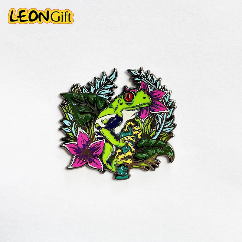 Lapel Pin Manufactur Wholesale Glow Enamel Pin Oem