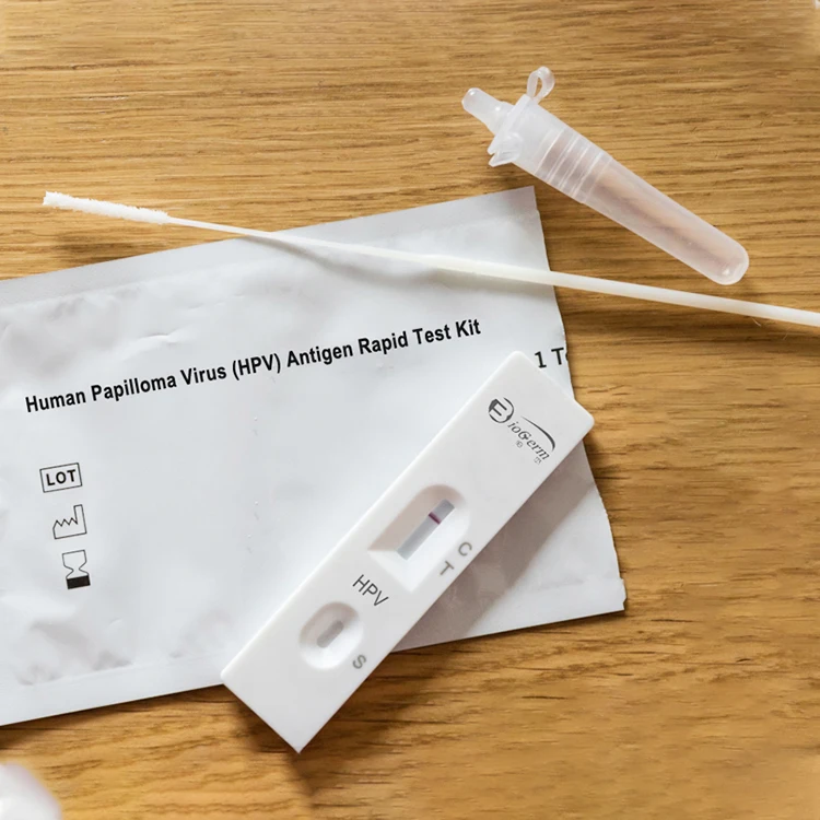 One Step Rapid Test Kit Fob Test Kit Cassette Sample Collection Swab For Women Hpv Testing