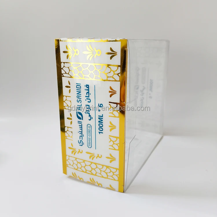 Печатная фабрика изготовленная на заказ пластиковая ПВХ упаковочная коробка с вашим собственным дизайном для рождественского подарка