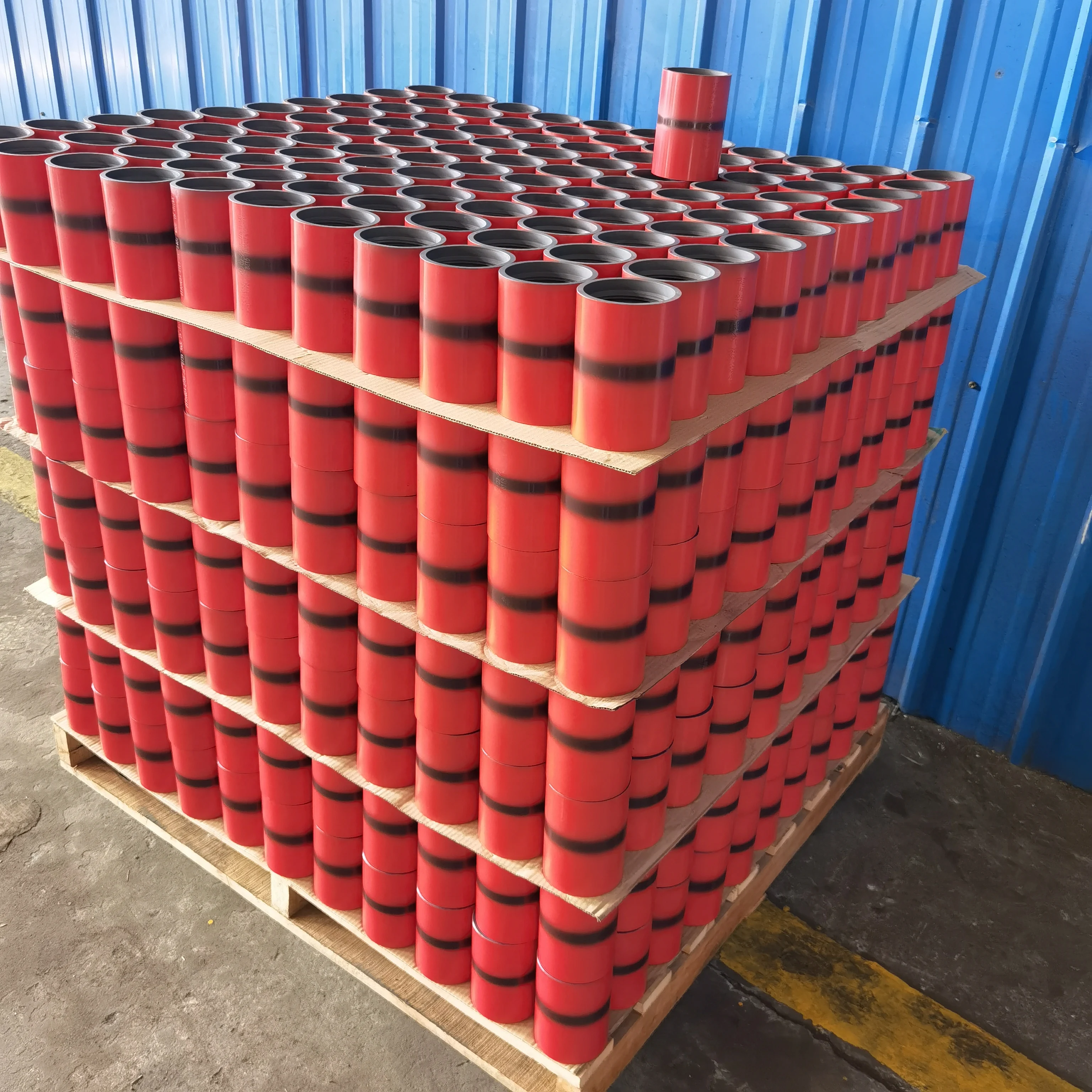 Female Tubular 2-7/8 EUE J55 DFL API 5CT Tubing Coupling for Tubing Pipes for Oilfield