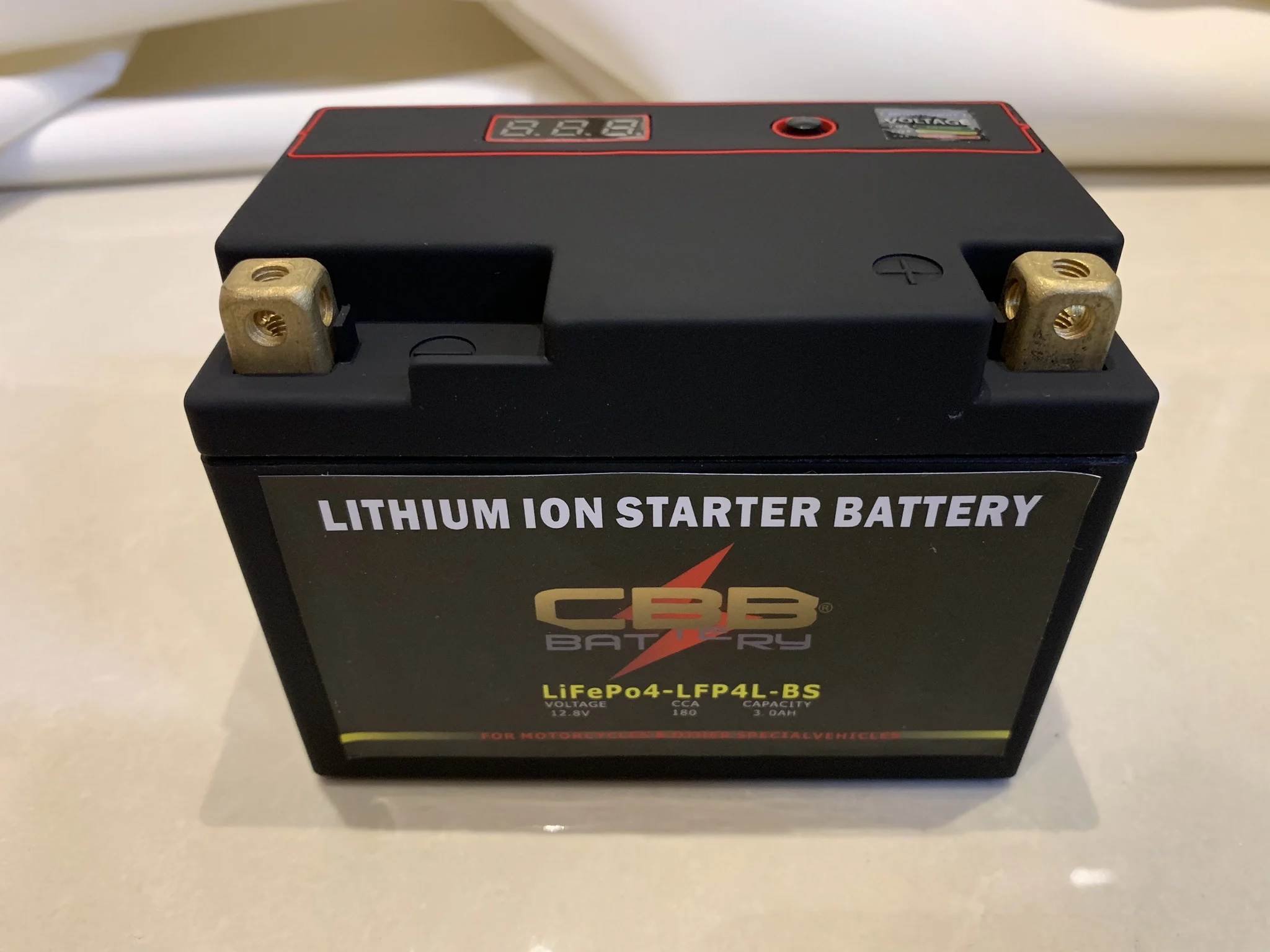 LiFePO4 LFP4L-BS/YTX4L-BS  Motorcycle Storage Battery 12.8V Lithium Ion motorbike battery