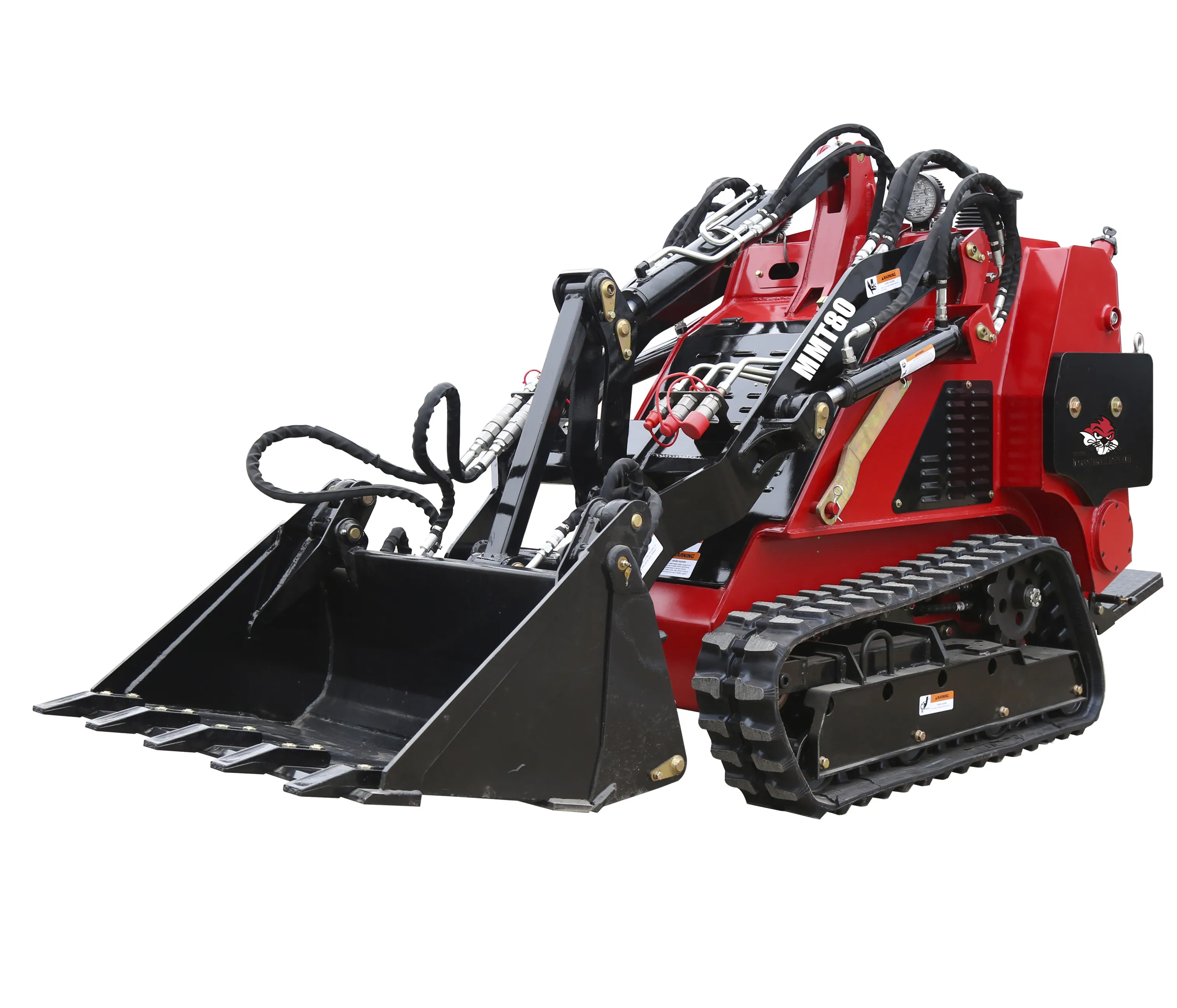 MMT80 Beaver tracked mini skid steer loader with 25HP EPA diesel engine