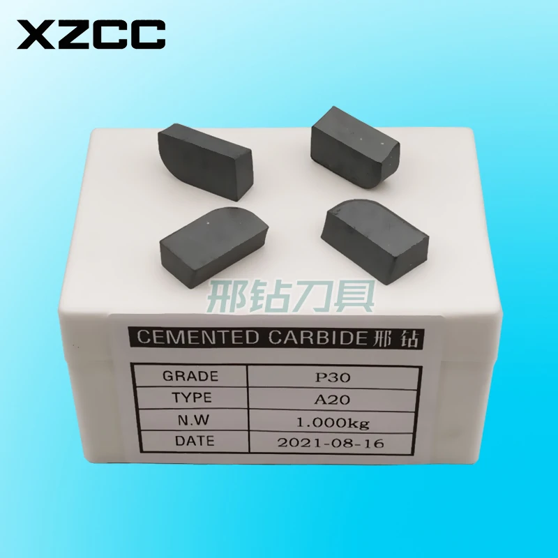 BK8 BK6 H10 B16 B20 B25 cemented carbide tip p30 carbide tips yg6 Brazed Carbide Tips lathe tungsten inserts K20 turning tools