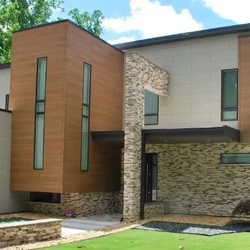 Brikley modern design compact laminate exterior wall cladding HPL cladding wall panel facade panel outdoor decoration