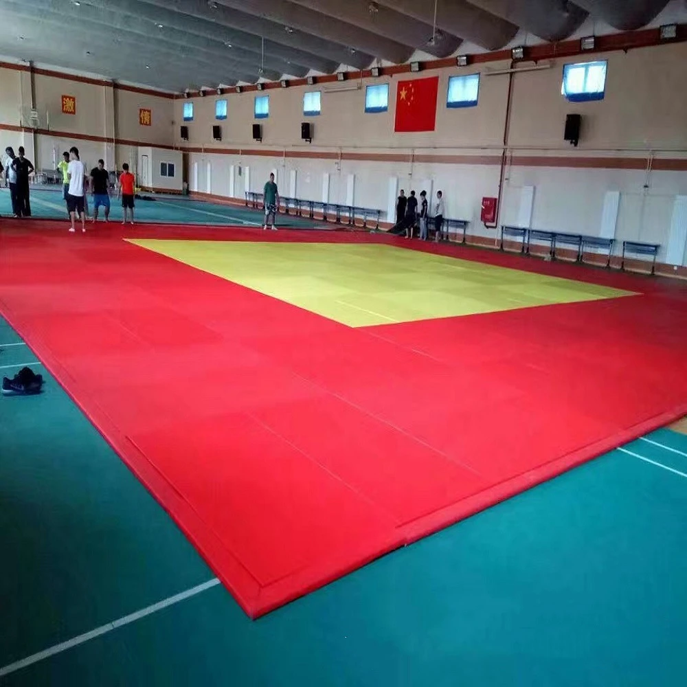 Толстый дзюдо-коврик с сертификацией IJF/татами для джуджитсу боевых искусств