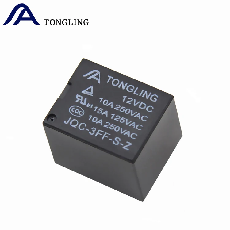  TONGLING JQC-3FF-S-Z реле печатной платы 12 В 10