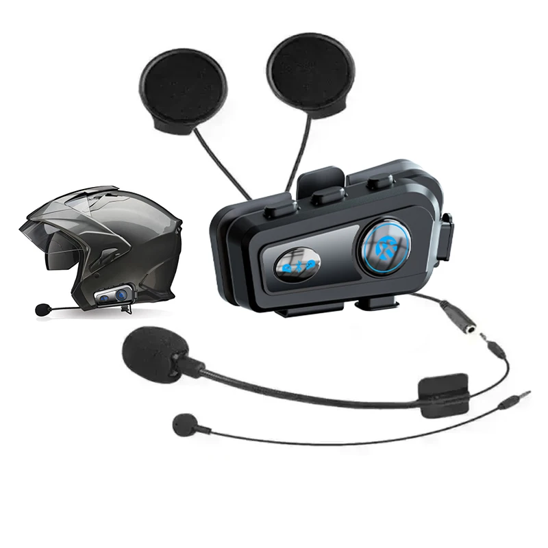 New Wireless Motorcycle Helmet Headset Hands-free Waterproof Motorbike motorcycle helmet bluetooth headphones Auto Call