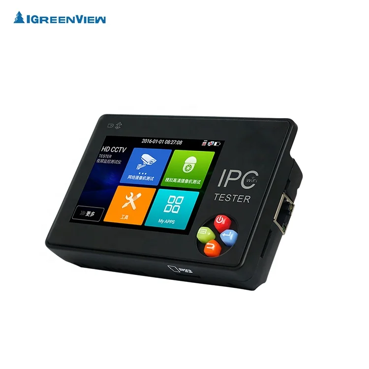 3 5 дюймов 4 k h.265 IP CVBS система Android ip cctv тестер