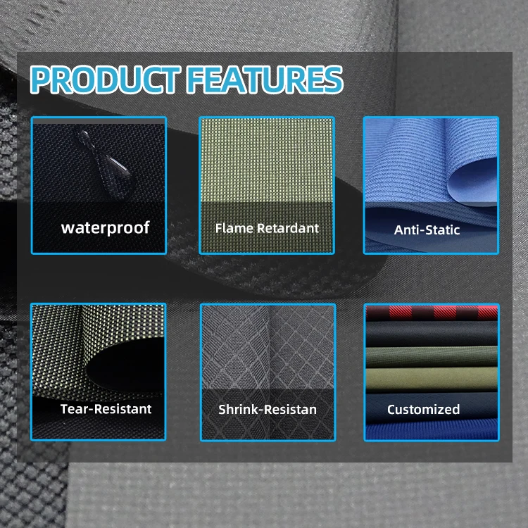 Тяжелая окрашивание 600D Водонепроницаемая териленовая Ткань Оксфорд с ПВХ покрытием