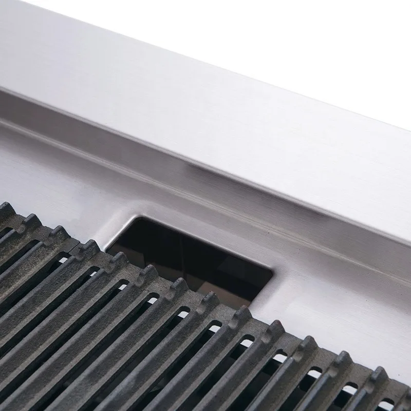 Commercial Stainless Steel American Style Gas Charbroiler Grill Barbecue Commercial Charbroil Barbecue Grill Outdoor Charbroiler