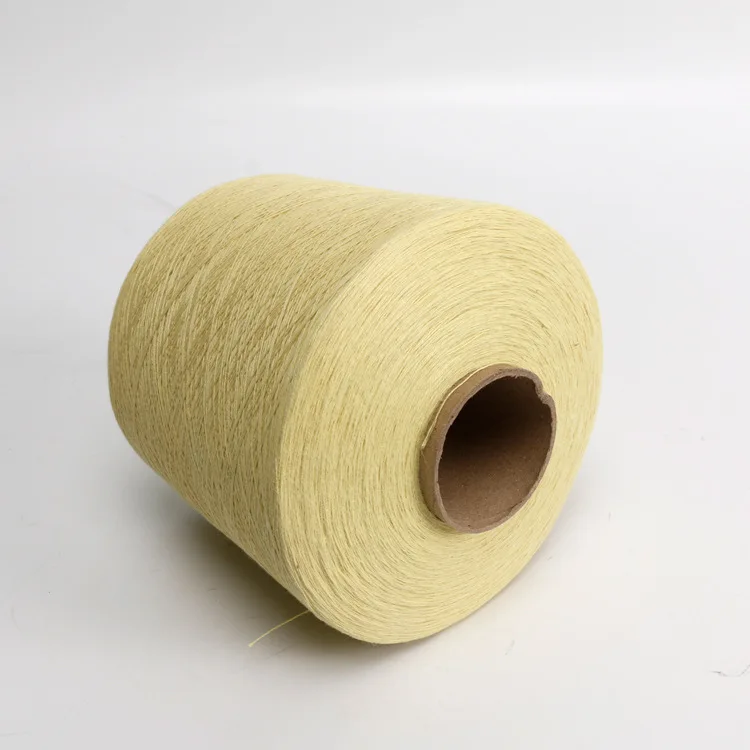 100% Spun Weaving Para-aramid Fire Retardant Sewing Thread Fireproof Filament Para Meta Aramid Yarn