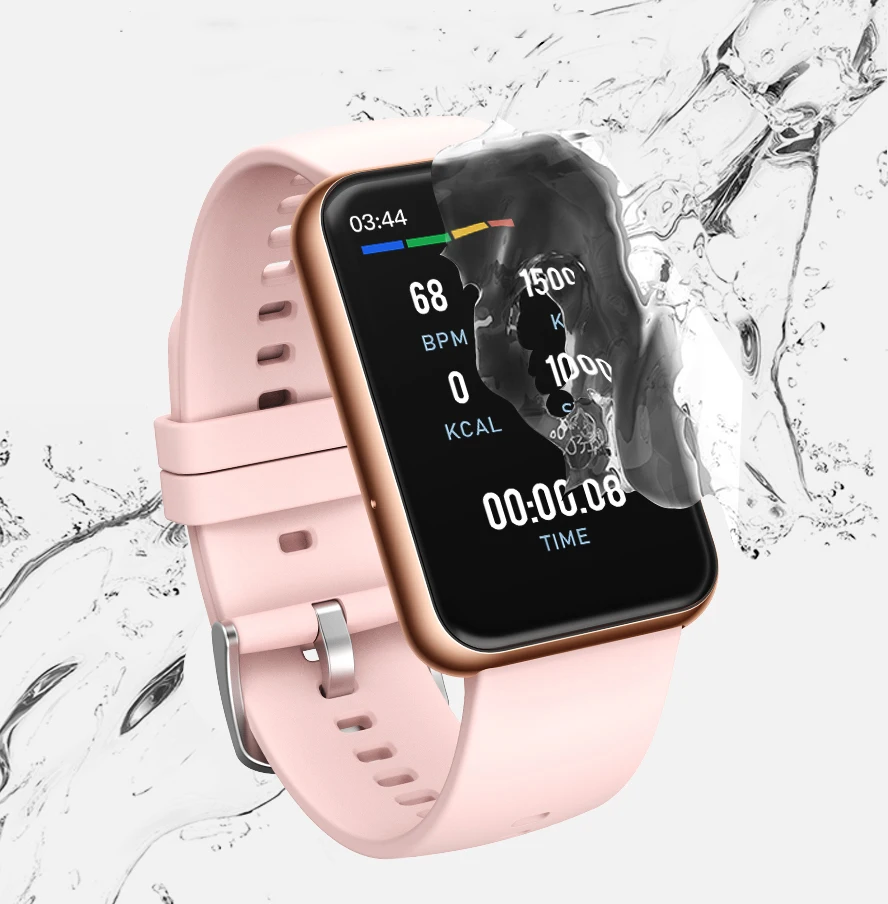 Smartwatch 1.54 inch  Big Screen BT 5.0 IP67 Waterproof Fitness Digital Smart Wear Watch with Blood oxygen monitor Answer Call