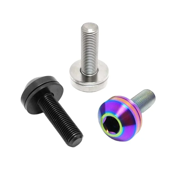 Custom  various titanium bolts for high quality mechanical parts
