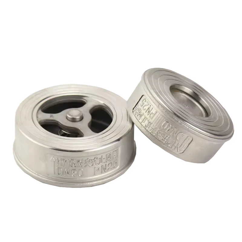 Wholesale Price Stainless Steel H71H-150LBRO NPS 1-1/4 Wafer Check Valve Pump Check Valves