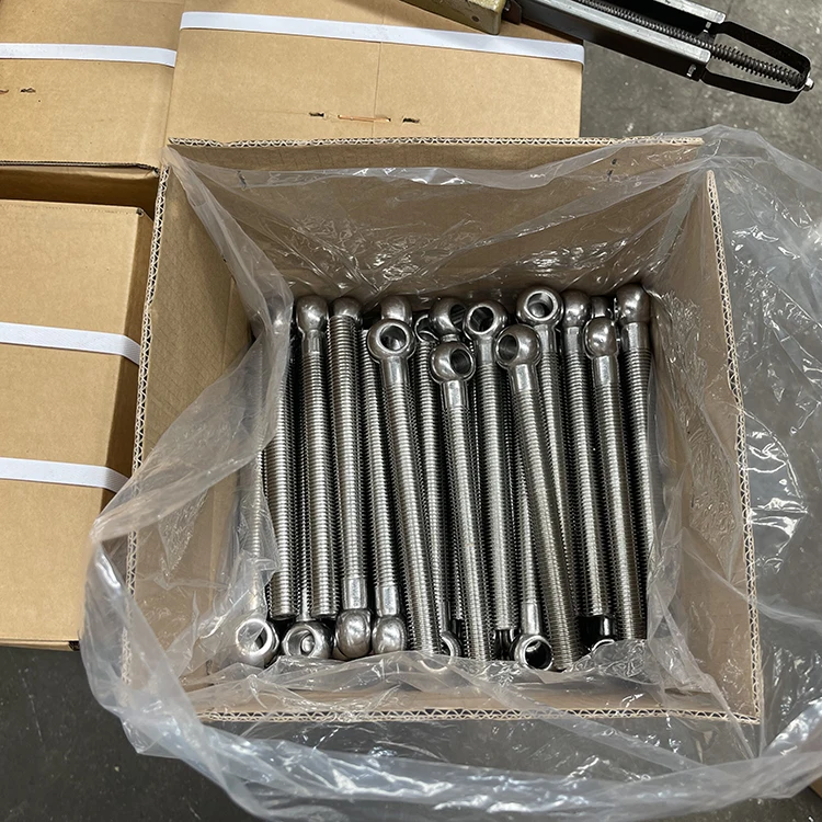China wholesale 304 316 Stainless Steel Eye Bolt Screw Lifting Eye Bolts