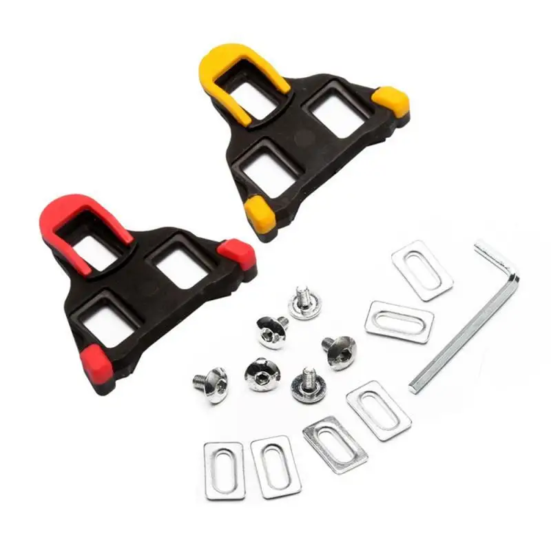 1 Pair New Cycling Shoe Splint Set Locking Splint Highway Locking Plate Cleats Splint Cycling Bicycle Shoes Cleats Plywood Group