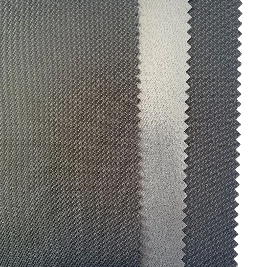 high quality new  100% polyester plaid coated waterproof windproof jacket fabric