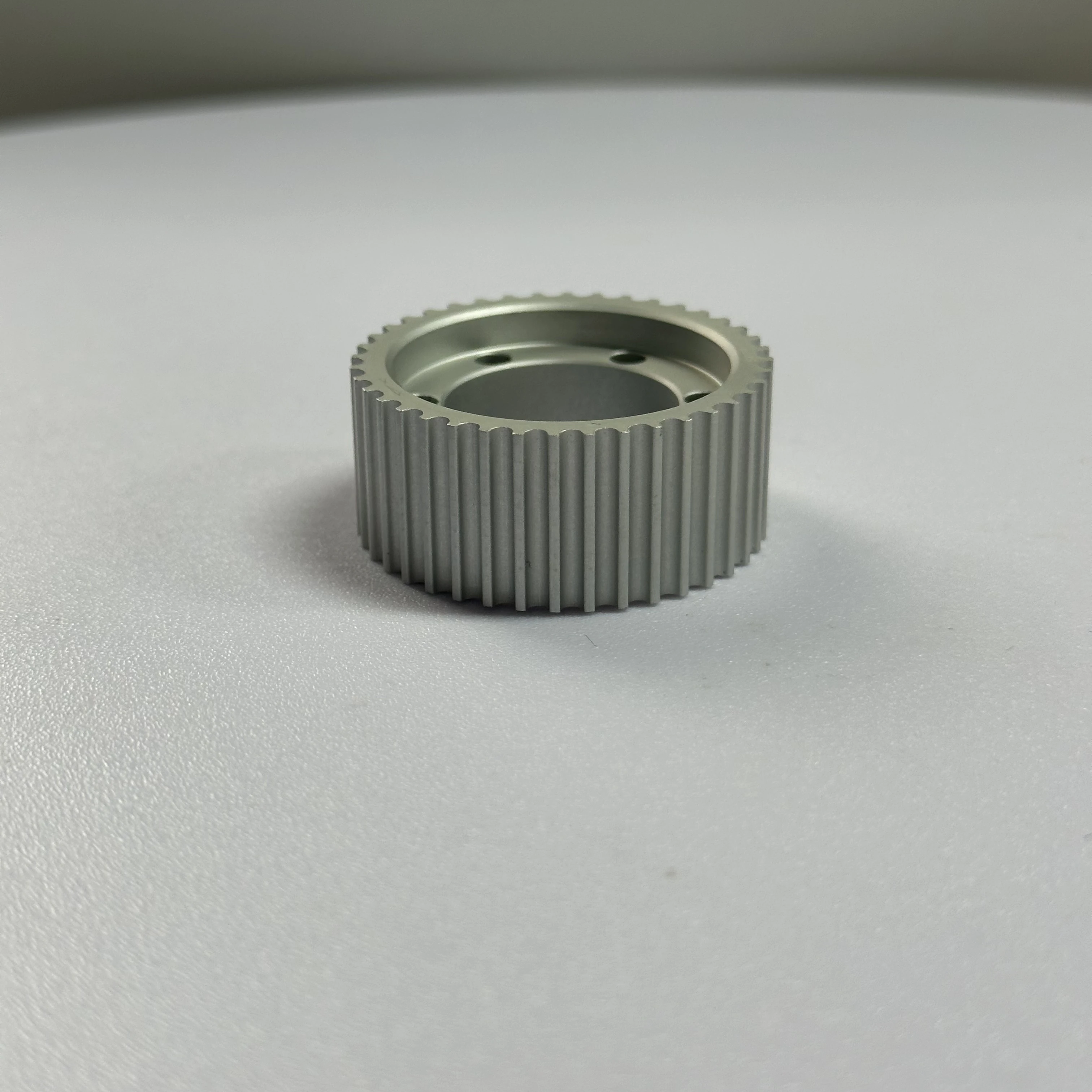 Unique Design High Quality 40 Teeth Aluminum Natural Anodizing Timing Belt Pulley for Machinery