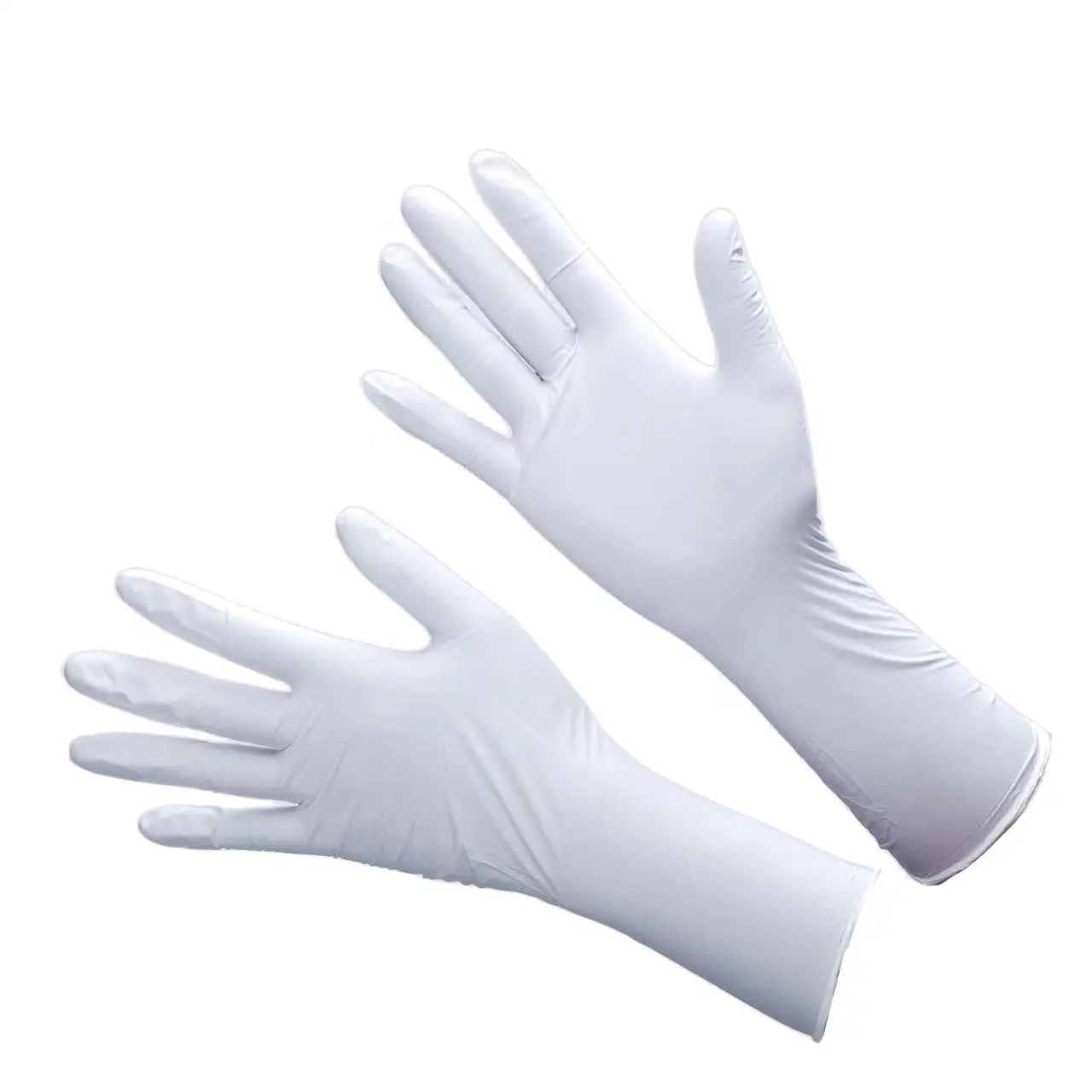 High Quality Nitrile Tattoo Gloves Beauty Salon Gloves Blue Nitrile Gloves 100 Pcs Powder Free