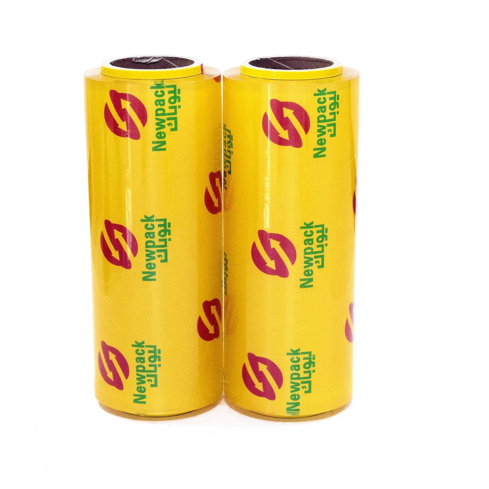 10mic Size 1500m Jumbo Roll Food Grade Pvc Cling Film Wrap Stretch Film Food Fresh Film For Meat Packing