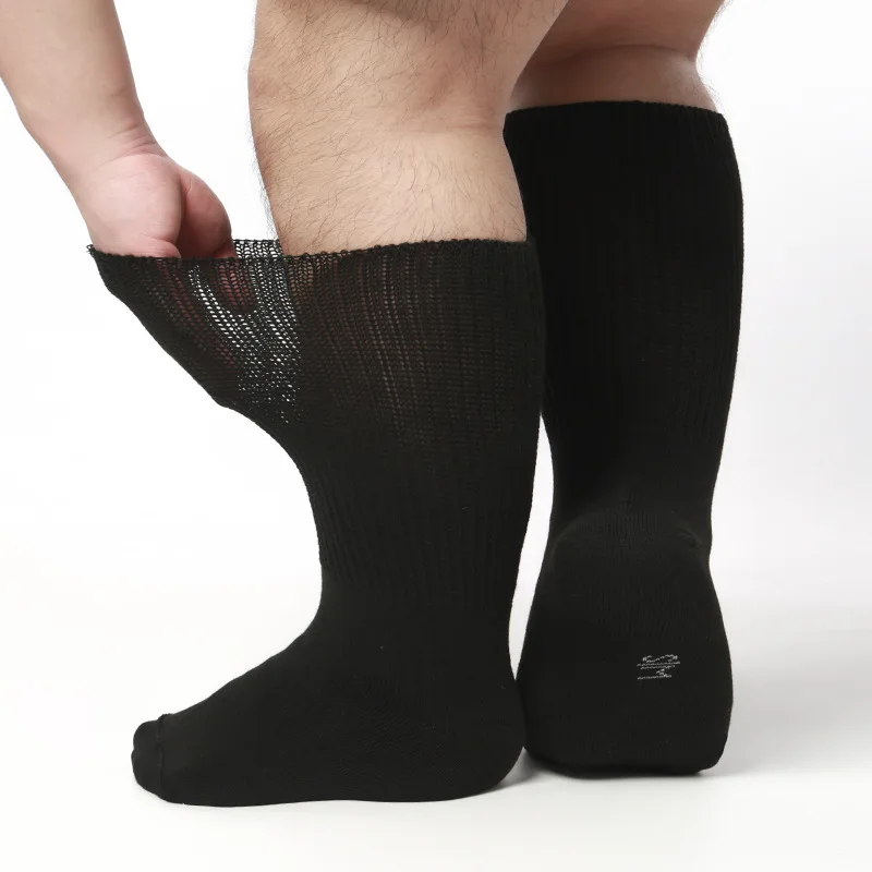 Professional socks factory custom large thin medical bamboo diabetic socks for men