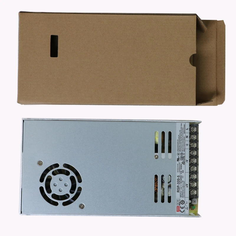  Бренд Mean Well представляет RSP-320-5 300W 5V 60A светодиодный дисплей Импульсный источник питания