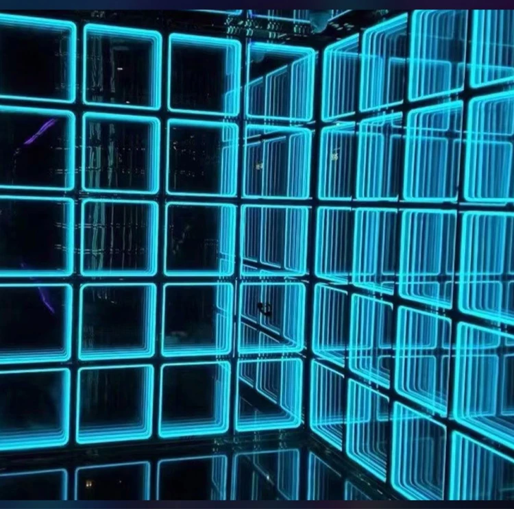 Melaleuca Light word Magic mirror 3D Infinity Mirror Neon flexible light strip super long bright sign bar party special