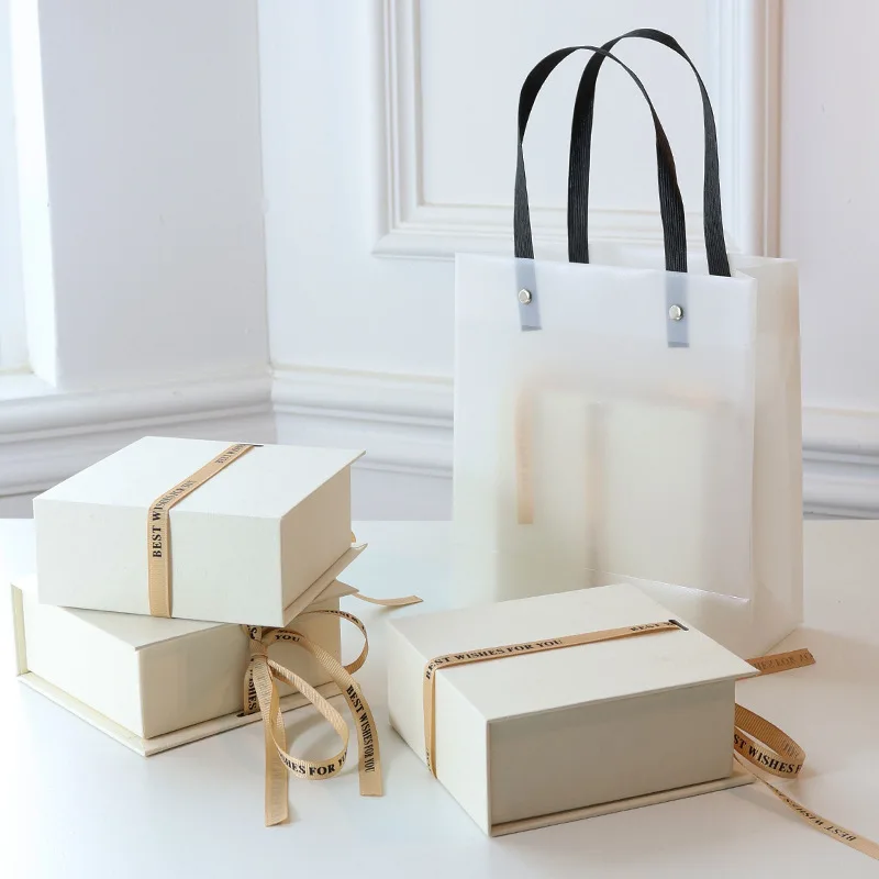 Luxury Book Shape Cardboard Necklace Ring Jewellery Packaging Boxes Jewelry Gift Box with Ribbon