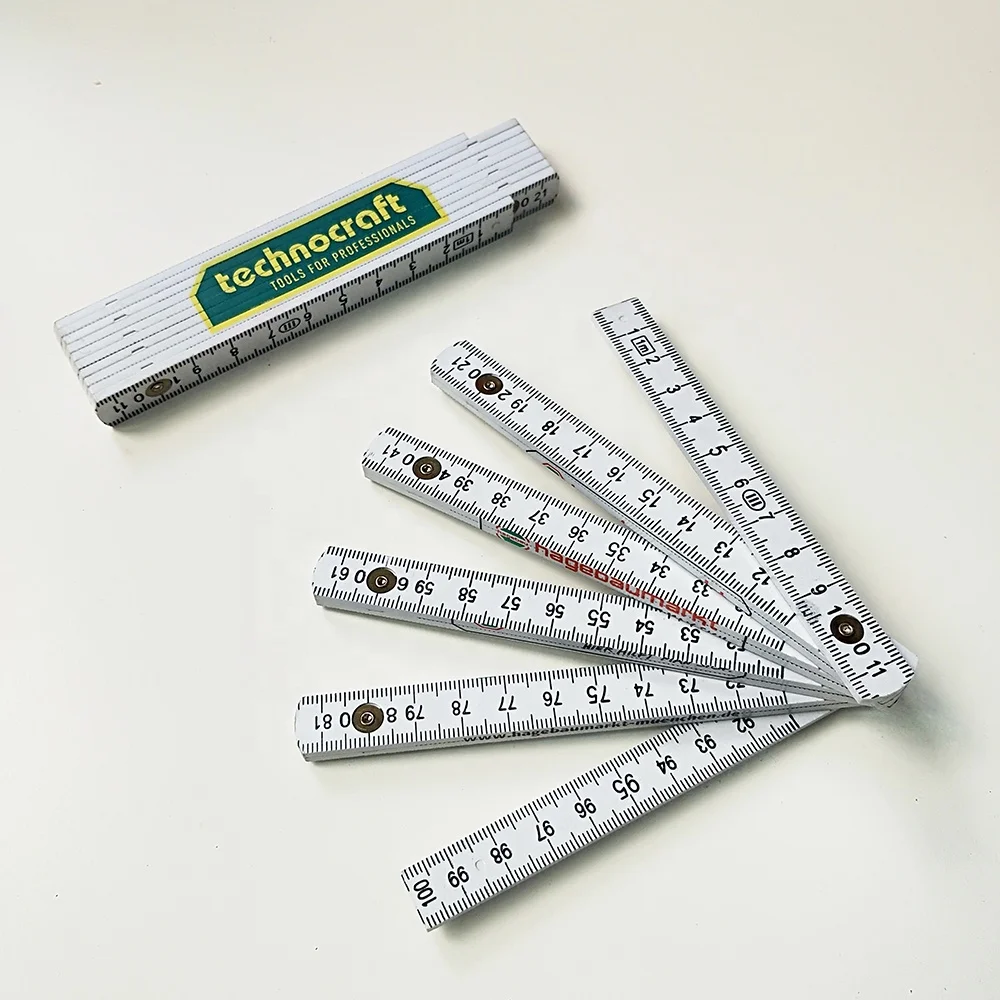 1M folding scale ruler ABS plastic
