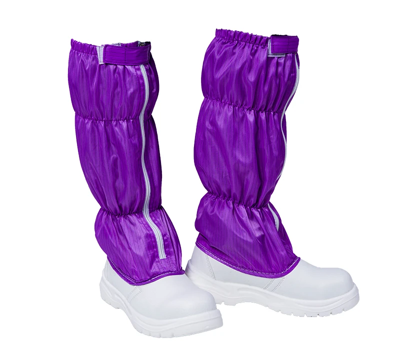 Cleanroom pu upper Pvc Sole Breathable Antistatic Boot Working Safety Shoes Anti-static esd cleanroom boot