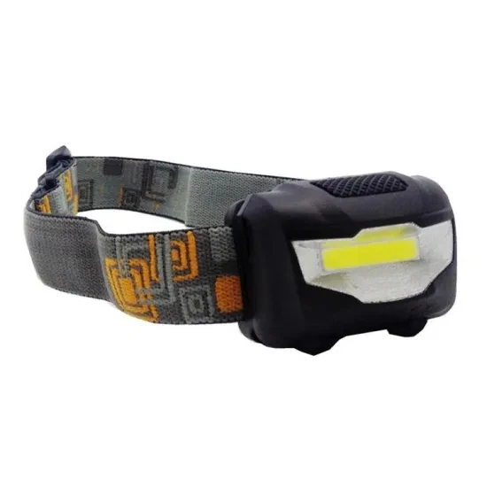 Powerful 3W LED Headlamp AAA Battery Powered 120Lumens COB LED Headlamp for Hunting camping