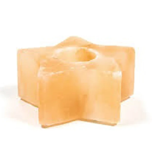 Himalayan Salt Candle Holder Organic Natural Craft Himalayan Pink Salt Rock Gift Interior Decoration Tea light
