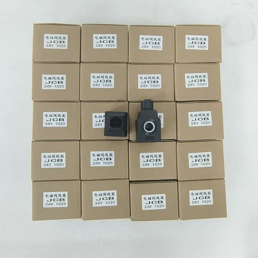 25/220555 25/221263 25-220555 25-221263 Excavator Solenoid Valve Coil for JCB JS200 Solenoid Valve Coil 12V 24V