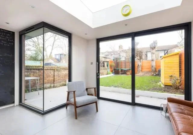 Factory Price Bifold Interior Double Glazed Aluminum Glass Sliding Door