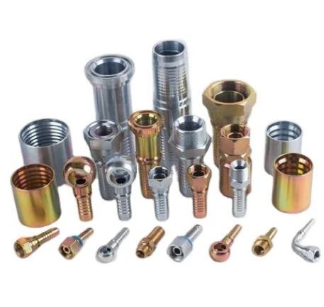 Lanboom Hose Crimping Fittings Hydraulic Equal Hose Fittings