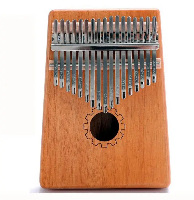 17 Key Kalimba Accessories Hand-printed DIY pine wood 10/17 keys kalimba thumb piano for kids