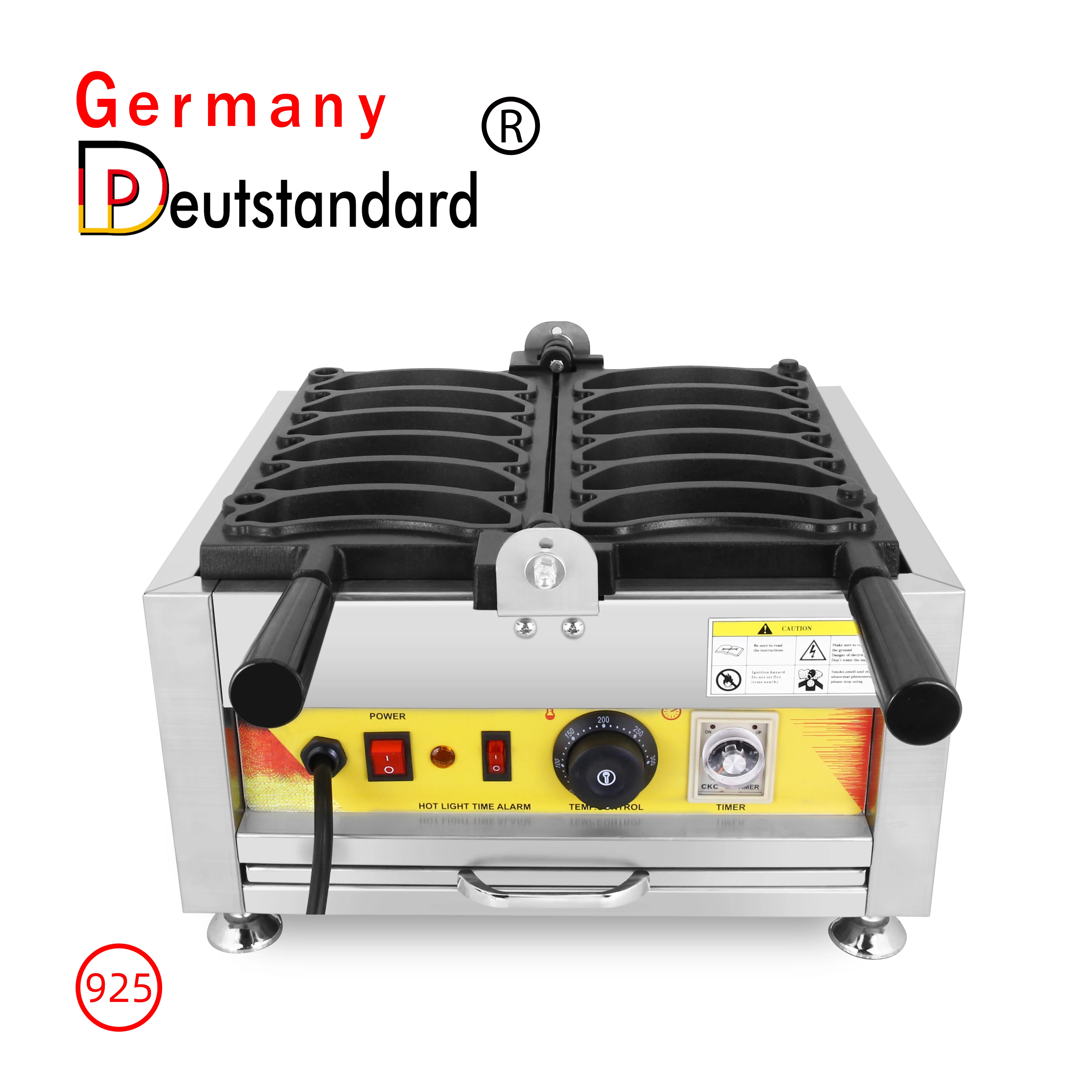 banana shaped waffle machine customize waffle machine factory for sale