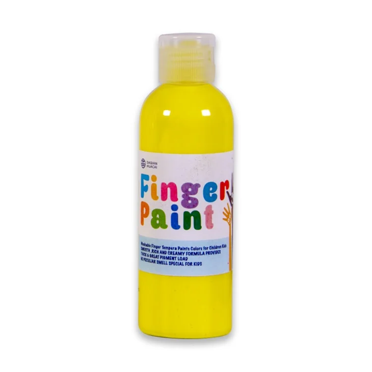Non-Toxic Liquid Poster Paint Washable Tempera Paint Kit For Kids Finger Painting