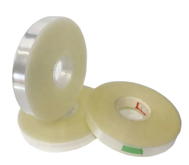 Banding cash tape hot melt plastic OPP tape 120mic thick banding tape for wrapping machine