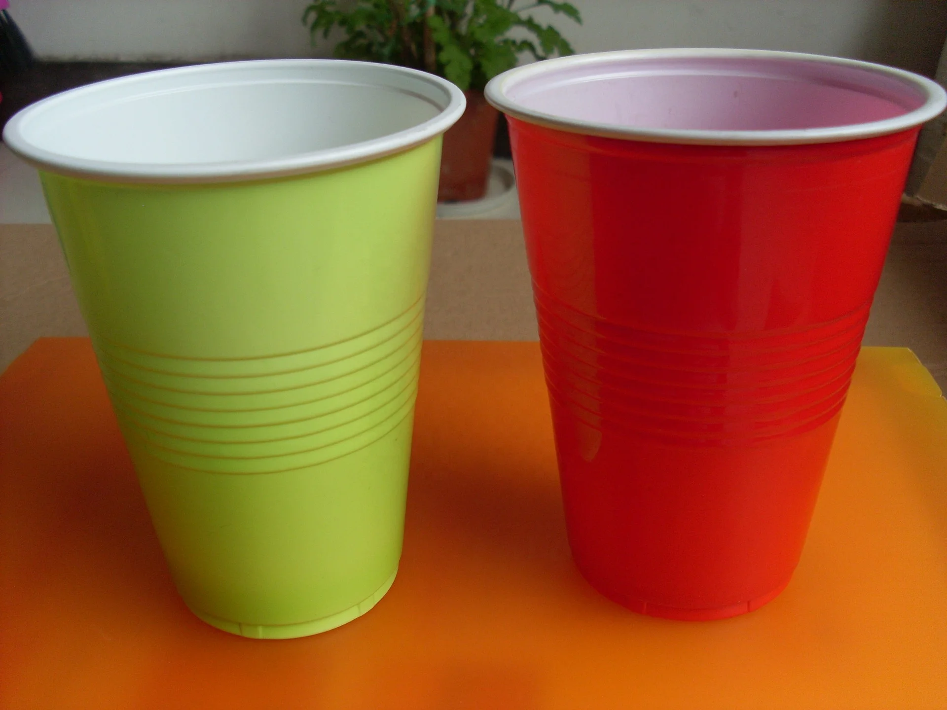 Food Safe Cheap Price PP 16OZ Plastic Disposable Cups Red Cups