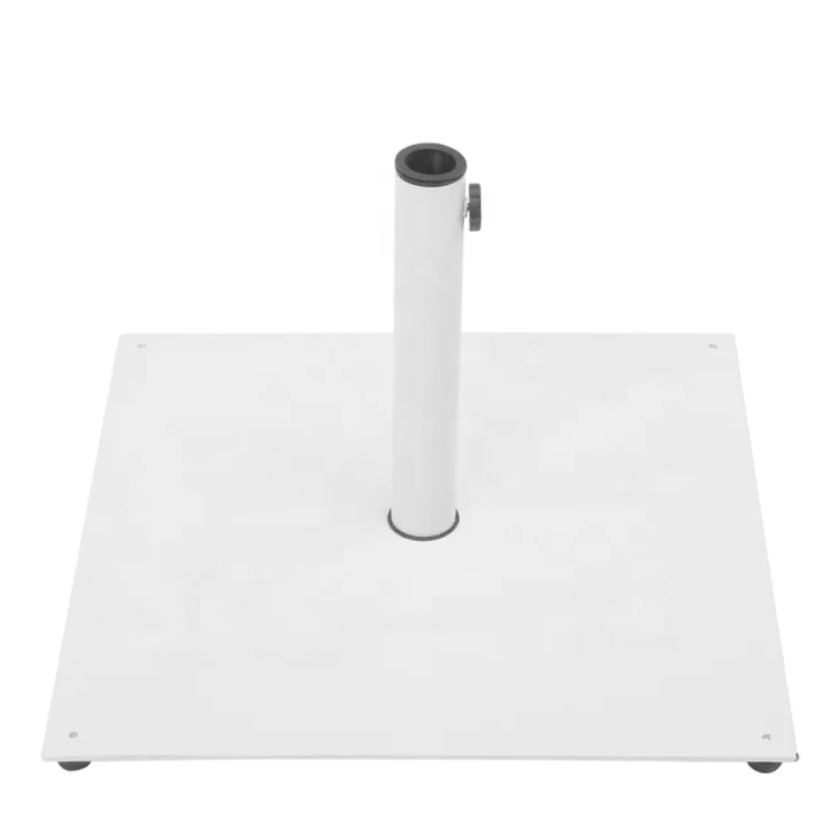 17KGS Outdoor Steel Plate Square Flat Umbrella Base